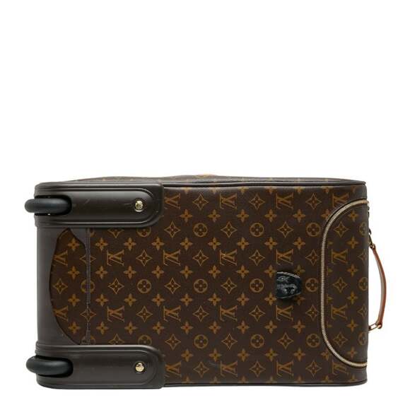 LOUIS VUITTON Brown Monogram Leather Boston Bag - Picture 3 of 13